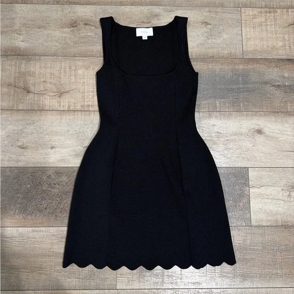 black clea dress Likely Clea Cut-out Midi-dress